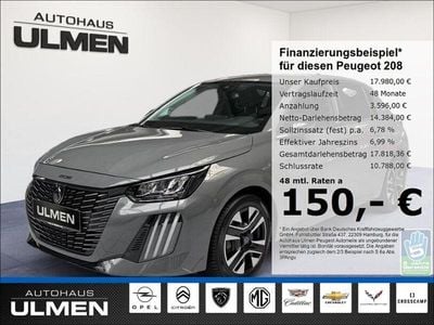 Second-hand Peugeot 208 Allure 101 CP (74 kW) 2024 Gri Hatchback