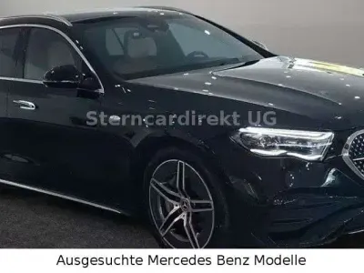 Gebraucht Mercedes E300 AMG Line Premium Plus 313 PS (230 kW) 2025 Obsidianschwarzmetallic Kombi