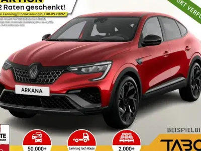 Ny Renault Arkana Esprit Alpine 140 HK (102 kW) 2025 Rød SUV