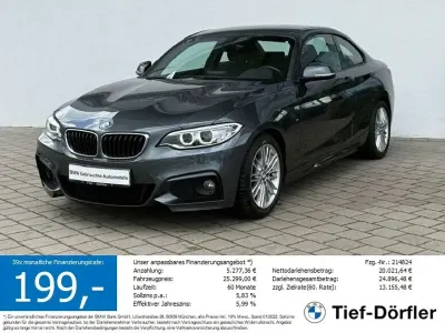 Gebraucht BMW 220 M Sport 184 PS (135 kW) 2016 Grau Coupé