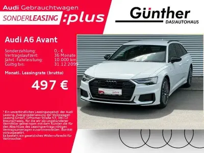 Gebraucht Audi A6 S-Line 367 PS (269 kW) 2023 Weiß Kombi