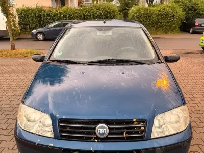 Gebraucht Fiat Punto 2005 Blau Kleinwagen