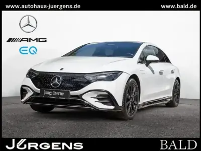 Gebraucht Mercedes EQE350 AMG 214 kW (292 PS) 2023 Unilack polarweiß Limousine