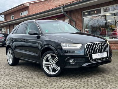 gebraucht Audi Q3 2.0 TDI Quatt-/Auto/S Line/Ky-Go/AHK/LED/Navi