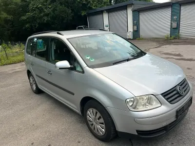 Gebraucht VW Touran 102 PS (75 kW) 2004 Silber Van / Kleinbus