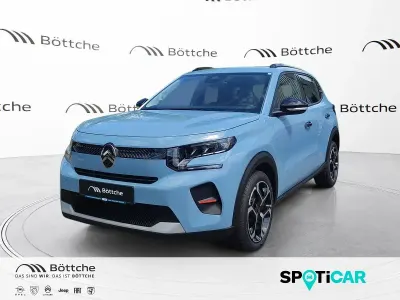 Neu Citroën C3 101 PS (74 kW) 2026 Farbe blau monte carlo/typ aussenverkleidung spiegel flach standard SUV