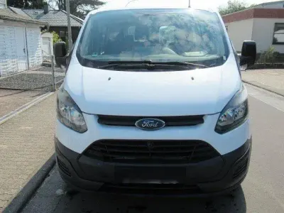 Gebraucht Ford Transit Custom 125 PS (91 kW) 2014 Weiß Van / Kleinbus