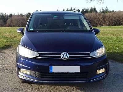 Gebraucht VW Touran Sound 150 PS (110 kW) 2017 Blau Van / Kleinbus