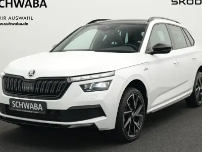 Gebraucht Skoda Kamiq Monte Carlo 110 PS (80 kW) 2022 Moonweiss metallic SUV
