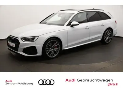Gebraucht Audi S4 Sport 341 PS (250 kW) 2024 Gletscherweiß metallic Kombi