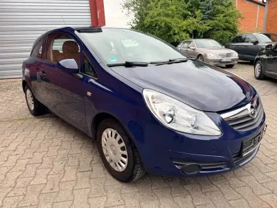 Gebraucht Opel Corsa 60 PS (44 kW) 2009 Blau Kleinwagen