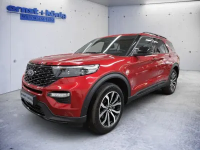 Używany Ford Explorer ST-Line 457 KM (336 kW) 2021 Czerwony SUV