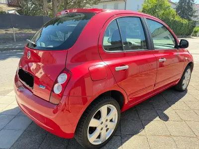 Gebraucht Nissan Micra 65 PS (47 kW) 2010 Rot Kleinwagen