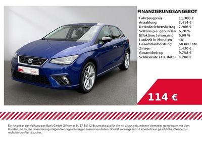 gebraucht Seat Ibiza 1.0 TGI FR Anfahrassistent