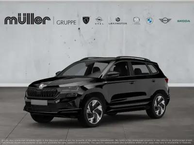 Neu Skoda Karoq SportLine 190 PS (139 kW) 2026 Blackmagic perleffekt SUV