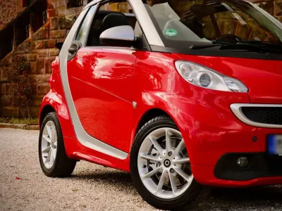 Brugt Smart ForTwo Cabrio Passion 54 HK (39 kW) 2013 Rød Cabriolet