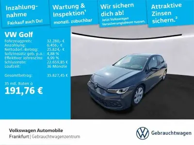 Gebraucht VW Golf VIII GTD 200 PS (147 kW) 2024 Grau Limousine