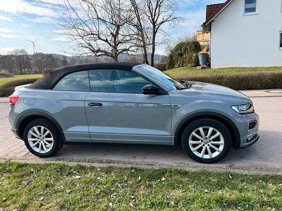 Gebraucht VW T-Roc Cabriolet R-line 150 PS (110 kW) 2021 Grau Cabrio