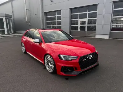 Begagnad Audi RS4 Ambiente 450 HK (330 kW) 2019 Röd Kombi