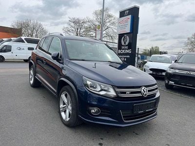 Usata VW Tiguan R-line 150 CV (110 kW) 2015 Blu SUV
