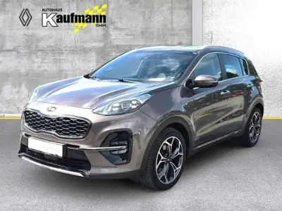 Gebraucht Kia Sportage GT-Line 177 PS (130 kW) 2021 L2b) copperstone met. (braun SUV