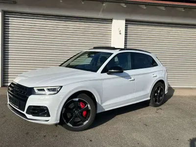 Gebraucht Audi SQ5 Sport 347 PS (255 kW) 2020 Gletscherweiß metallic SUV