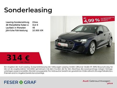 Navarrablau metallic Gebraucht 2025 Audi A3 S-Line Limousine | 33.880 € (Guter Preis)
