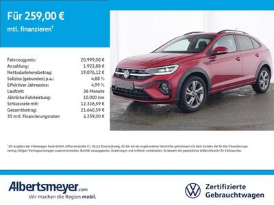 Gebraucht VW Taigo R-line 110 PS (80 kW) 2022 Rot SUV