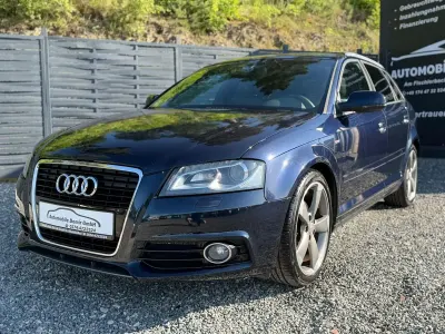 Gebraucht Audi A3 Sportback S-Line 125 PS (91 kW) 2013 Blau Kleinwagen
