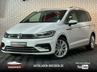 Gebraucht VW Touran R-line 190 PS (139 kW) 2017 Weiß Van / Kleinbus