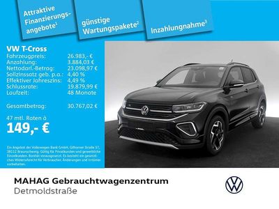 Gebraucht VW T-Cross IQ Drive 150 PS (110 kW) 2025 Deep black perleffekt SUV