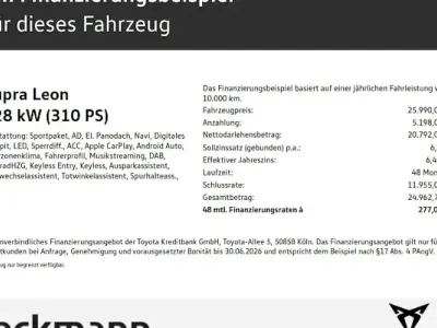 Gebraucht Cupra Leon VZ 310 PS (228 kW) 2023 Weiss Kombi