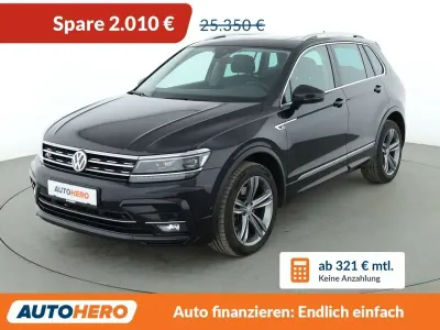 Używany VW Tiguan Highline 220 KM (161 kW) 2018 Czarny SUV