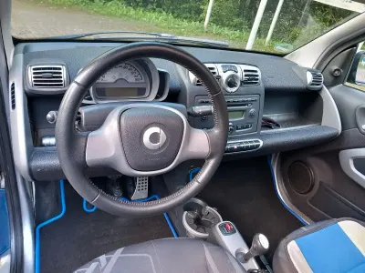 Gebraucht Smart ForTwo Coupé Passion 84 PS (61 kW) 2008 Blau Coupé