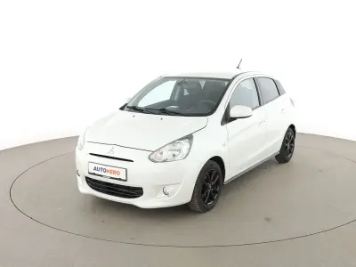 Gebraucht Mitsubishi Space Star Diamant Edition 80 PS (58 kW) 2016 Weiß Kleinwagen
