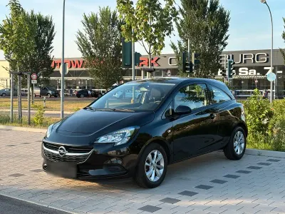 Gebraucht Opel Corsa 101 PS (74 kW) 2016 Schwarz Kleinwagen
