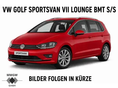 Gebraucht VW Golf Sportsvan LOUNGE 125 PS (91 kW) 2015 Rot Van / Kleinbus