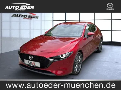 Gebraucht Mazda 3 Exclusive-Line 150 PS (110 kW) 2023 Rot Limousine