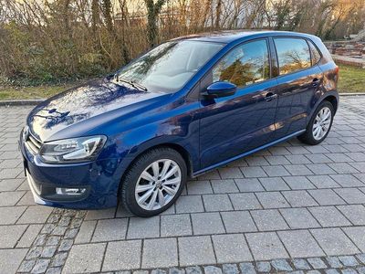 Brugt VW Polo Highline 105 HK (77 kW) 2011 Blå Hatchback