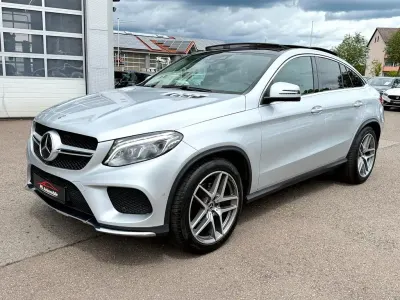 Gebraucht Mercedes GLE350 AMG line 258 PS (189 kW) 2019 Silber Coupé
