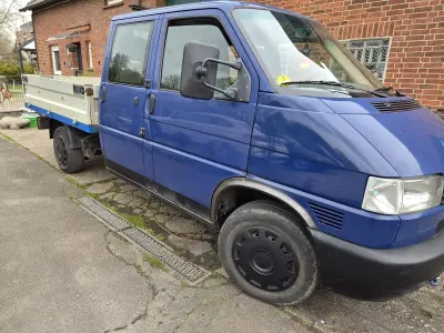Używany VW T4 88 KM (64 kW) 2001 Niebieski Van