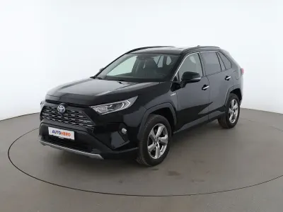 Gebraucht Toyota RAV4 Hybrid Lounge 120 PS (88 kW) 2019 Schwarz SUV