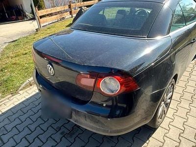 Gebraucht VW Eos 122 PS (89 kW) 2008 Schwarz Cabrio
