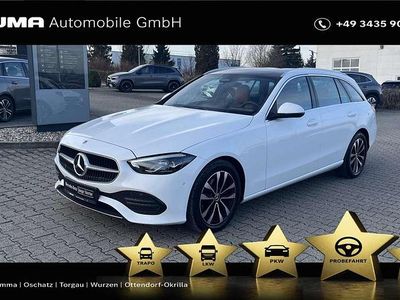 Gebraucht Mercedes C220 Avantgarde 200 PS (147 kW) 2022 Unilack polarweiß Kombi