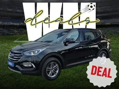 Gebraucht Hyundai Santa Fe 188 PS (138 kW) 2018 Phantom black / mic SUV
