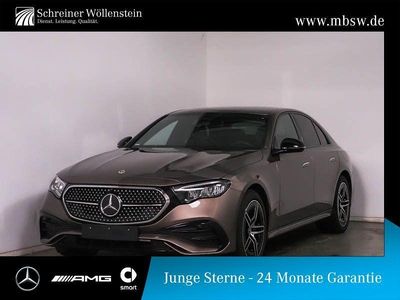 Gebraucht Mercedes E300 AMG 313 PS (230 kW) 2024 Metalliclack samtbraun Limousine
