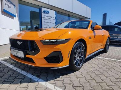Neu Ford Mustang GT 446 PS (328 kW) 2026 Tropicalorange metallic Cabrio
