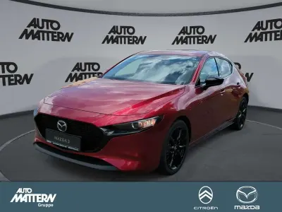 Neu Mazda 3 Homura-Line 140 PS (102 kW) 2026 Soul red crystal Limousine