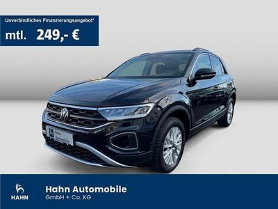 Gebraucht VW T-Roc Life 116 PS (85 kW) 2023 Schwarz SUV
