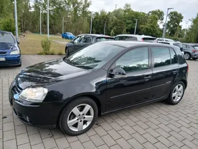 Usata VW Golf VI 122 CV (89 kW) 2008 Nero Utilitaria